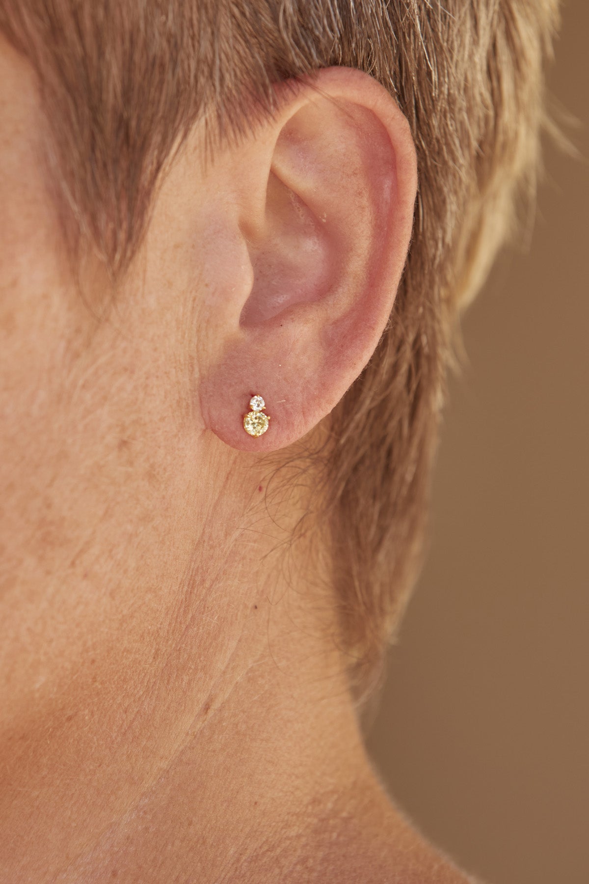 Instinctive Earring - Peridot - eb&ive Earring
