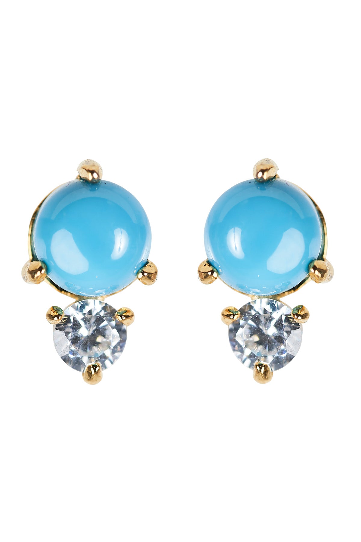 Instinctive Earring - Turquoise - eb&ive Earring