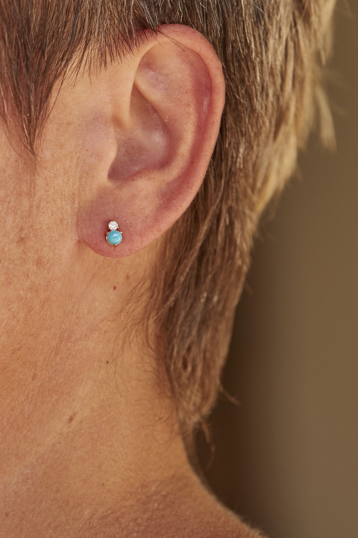 Instinctive Earring - Turquoise - eb&ive Earring