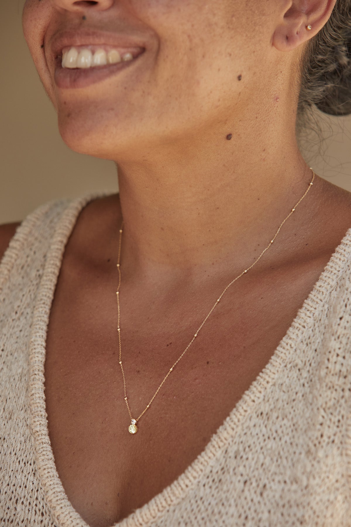 Instinctive Necklace - Peridot - eb&ive Necklace