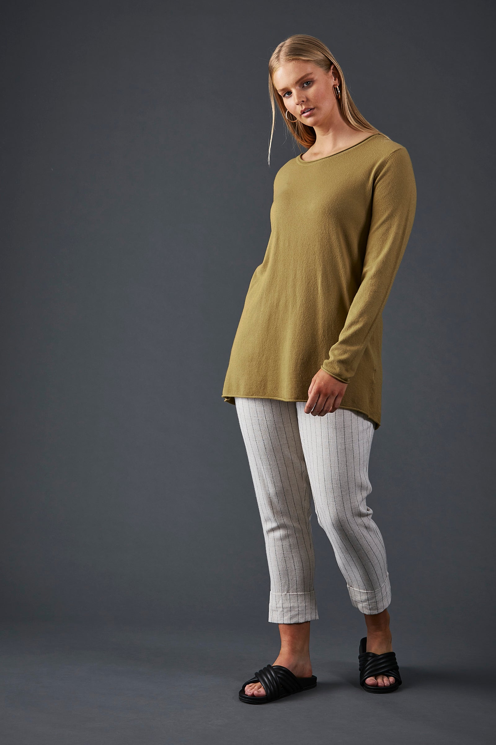 Gunyah Knit - Dijon - eb&ive Clothing - Knit Jumper
