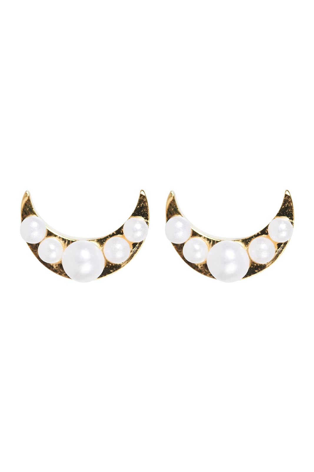 Heritage Earring - Pearl Moon - eb&ive Earring