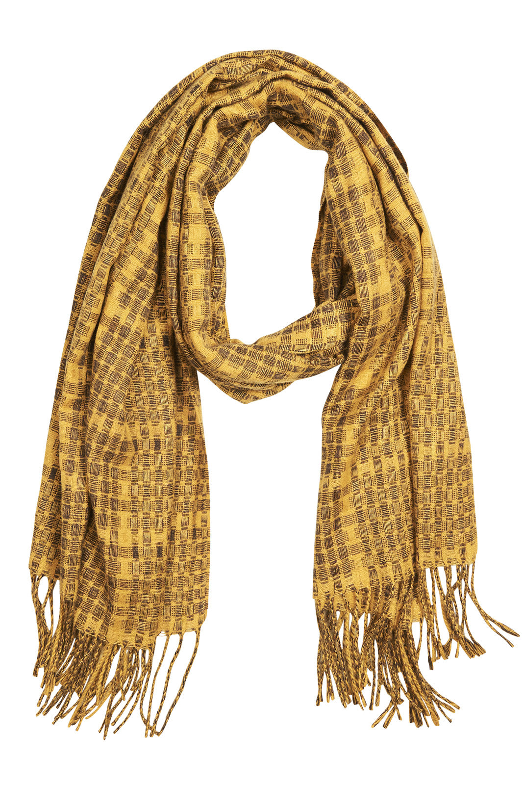 Bruny Scarf - Mustard - eb&ive Scarves