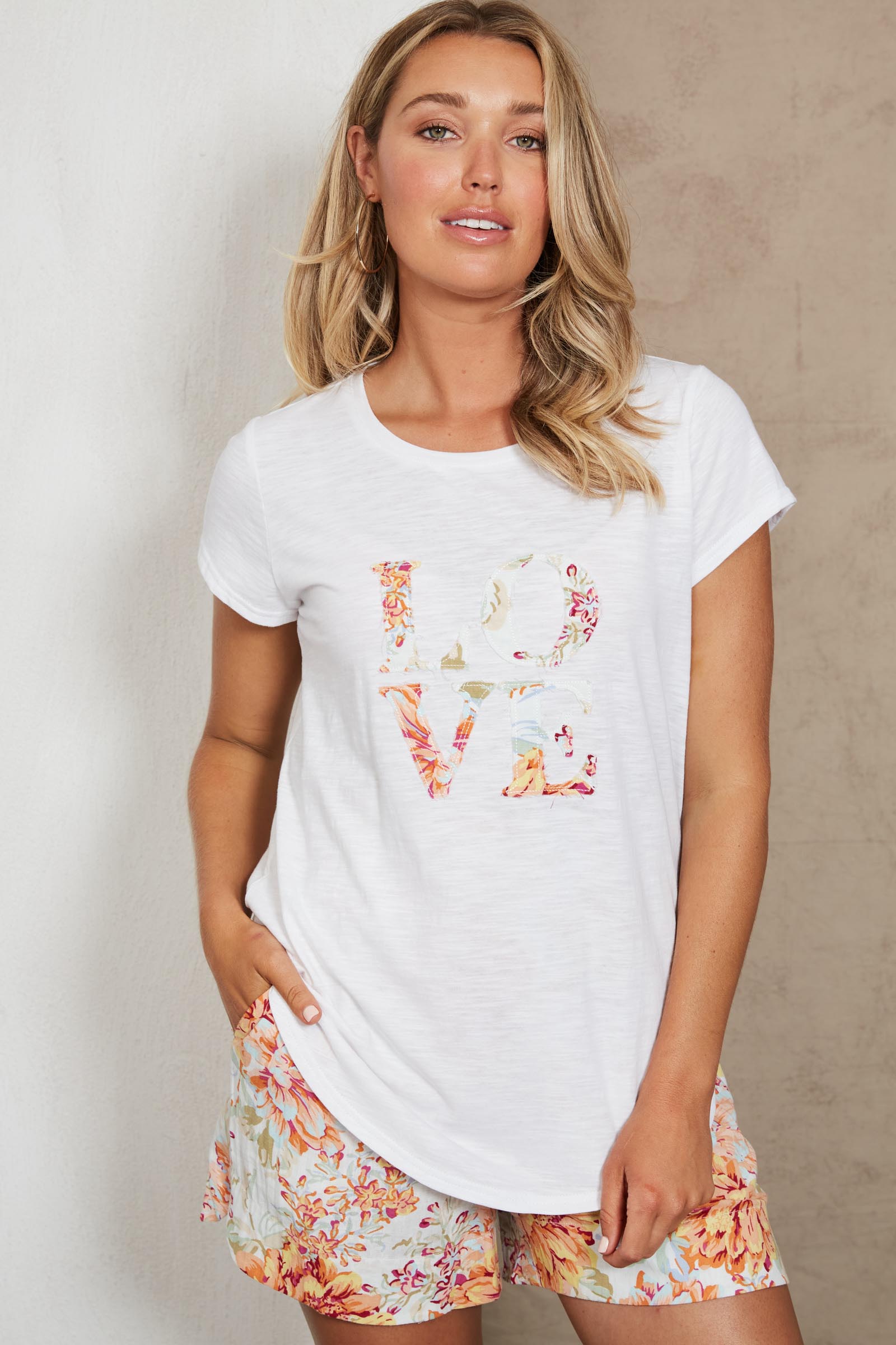 Allure Tshirt - Salt - eb&ive Clothing - Top Tshirt S/S