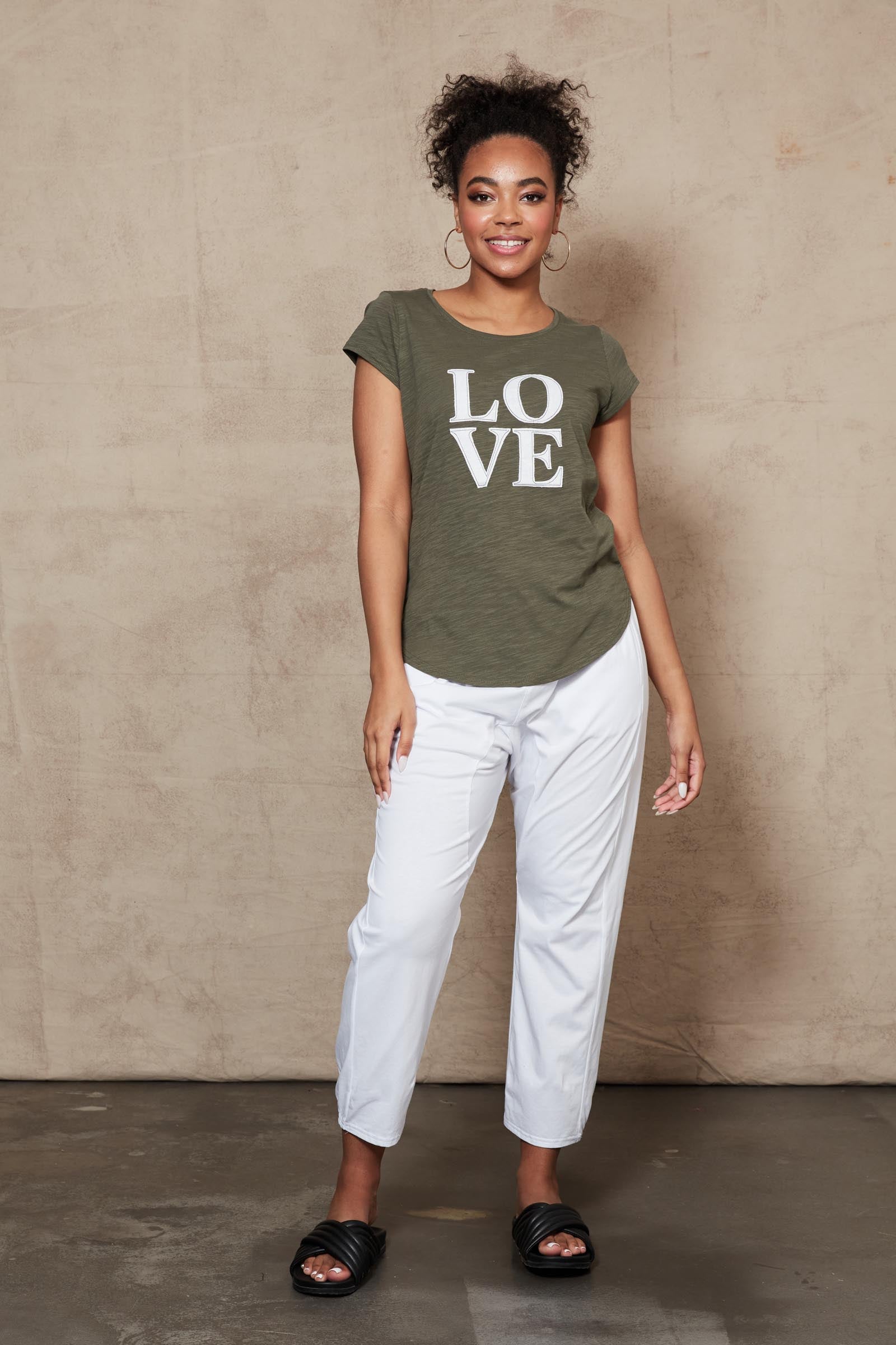 Allure Tshirt - Fern - eb&ive Clothing - Top Tshirt S/S