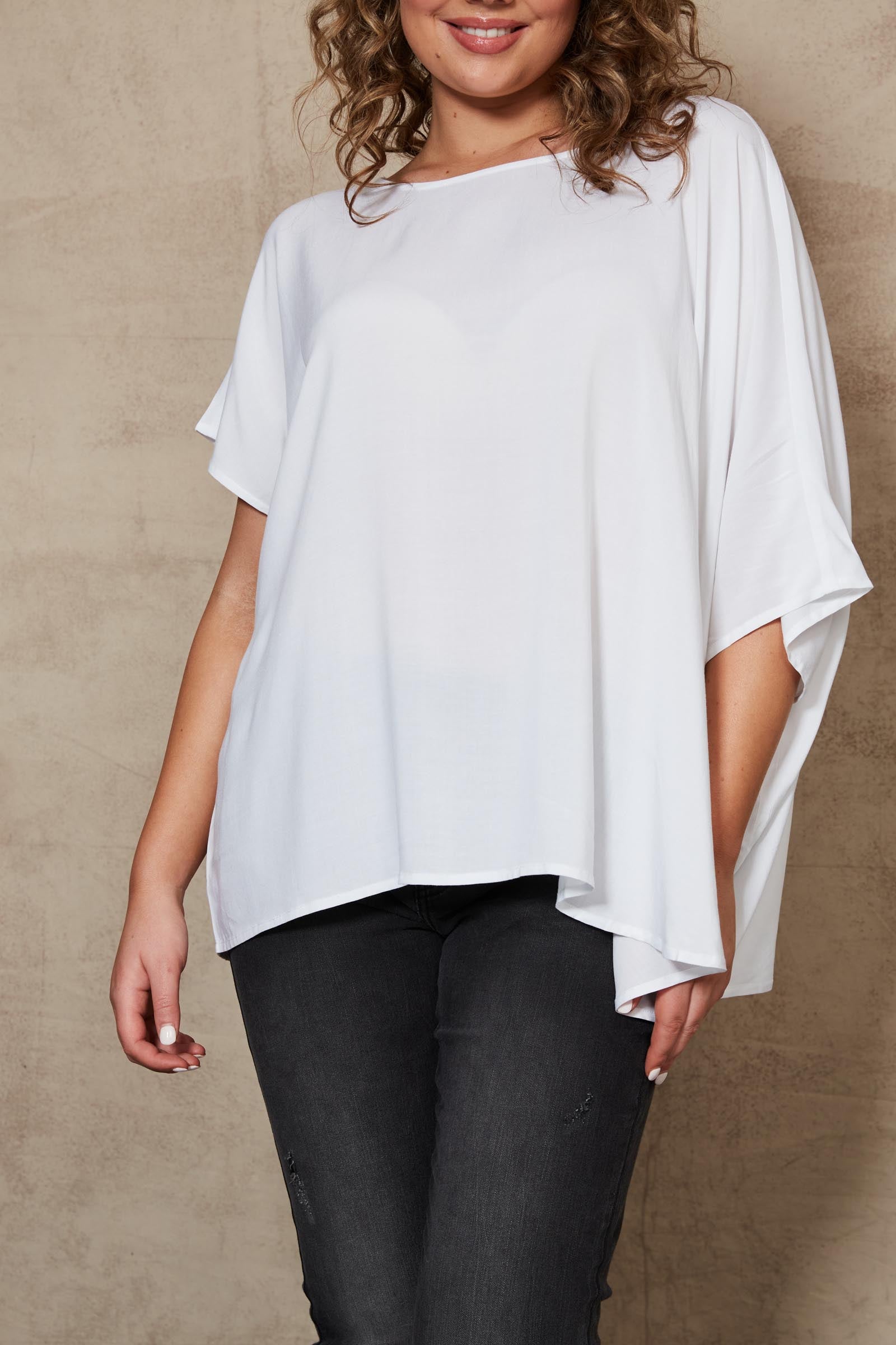 Alma Relaxed Top - Salt - eb&ive Clothing - Top S/S One Size