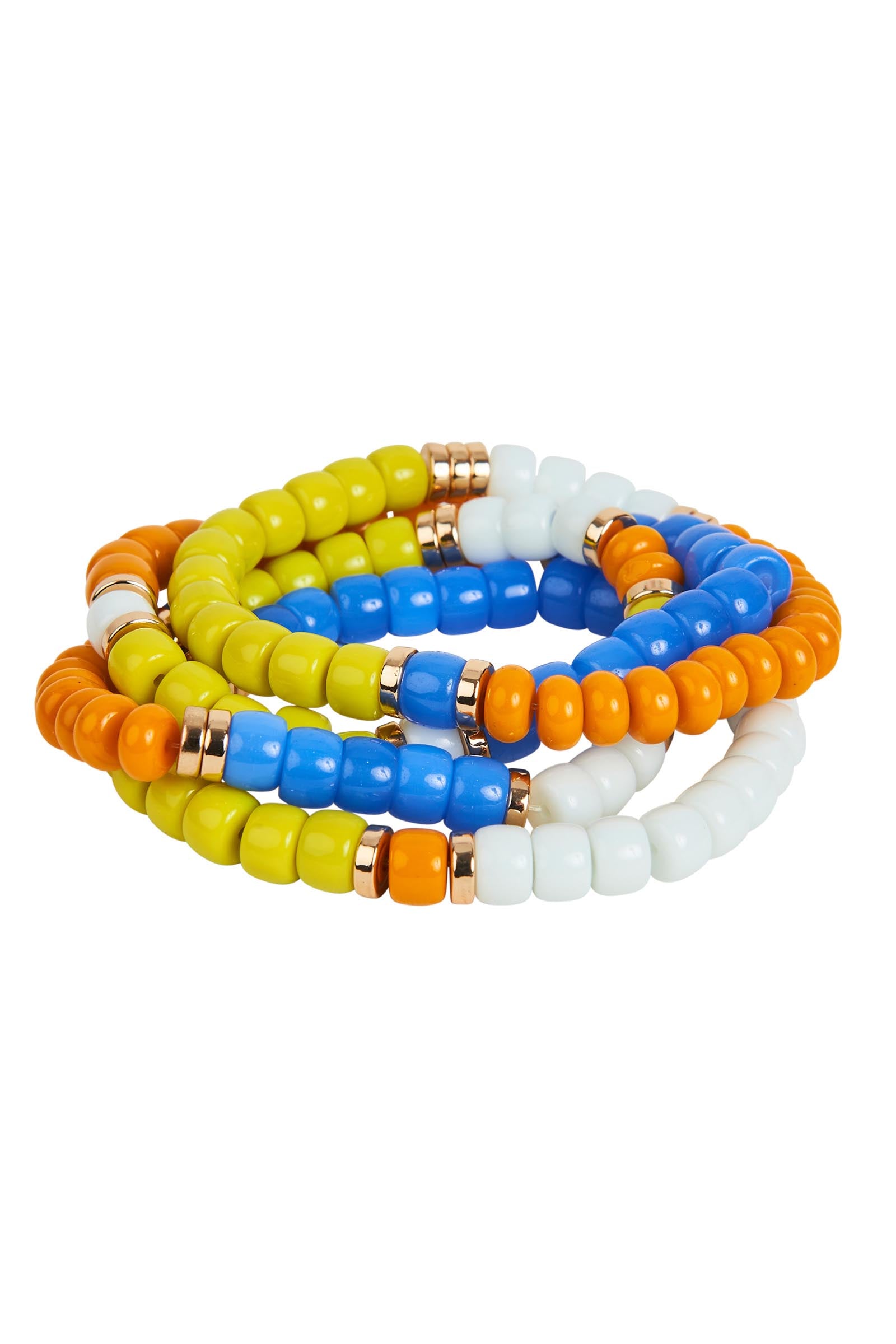Ludus Cluster Bracelet - Citrus/Capri - eb&ive Bracelet