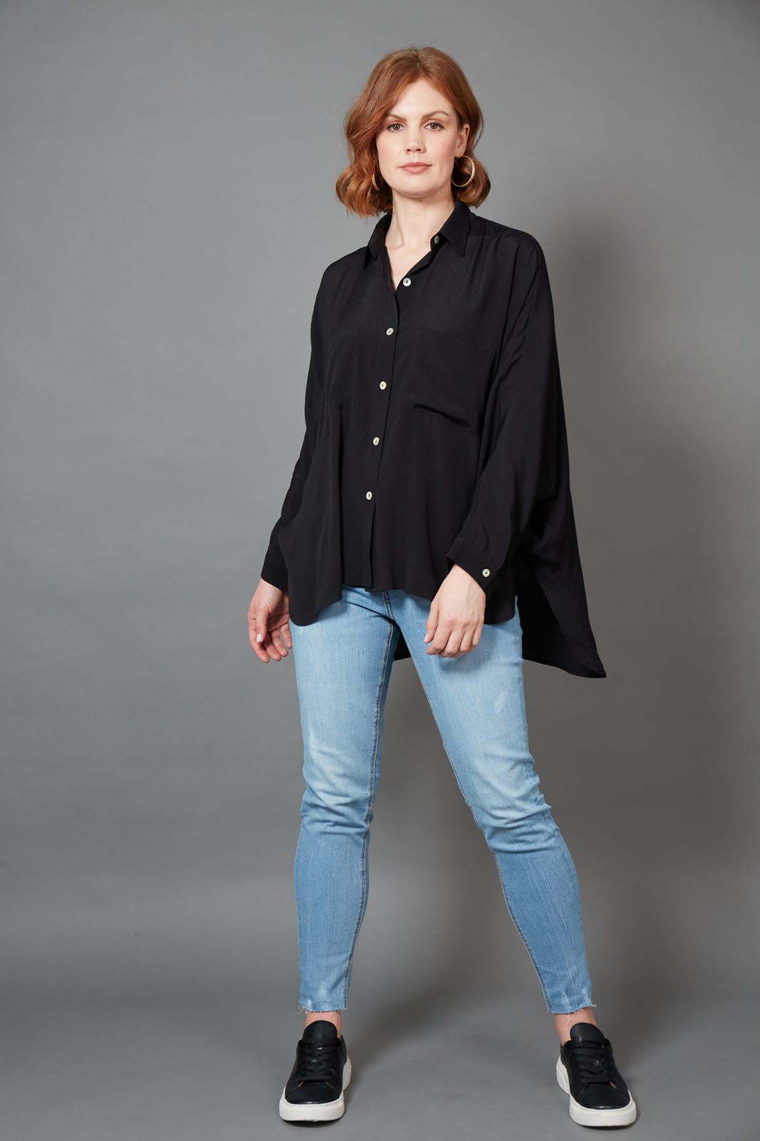 Milli Shirt - Ebony - eb&ive Clothing - Shirt L/S One Size