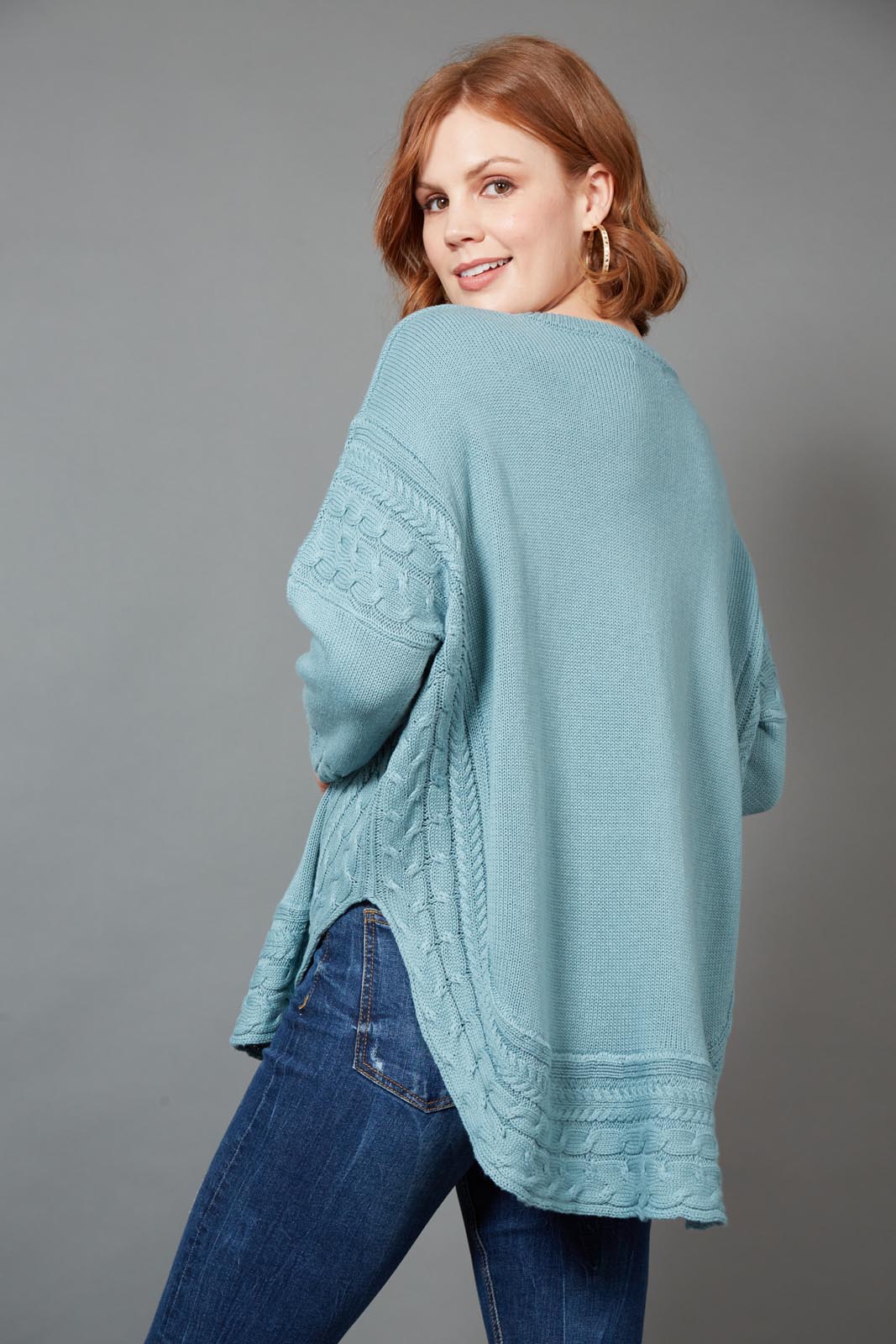 Poppy Knit - Teal - eb&ive Clothing - Knit Jumper One Size