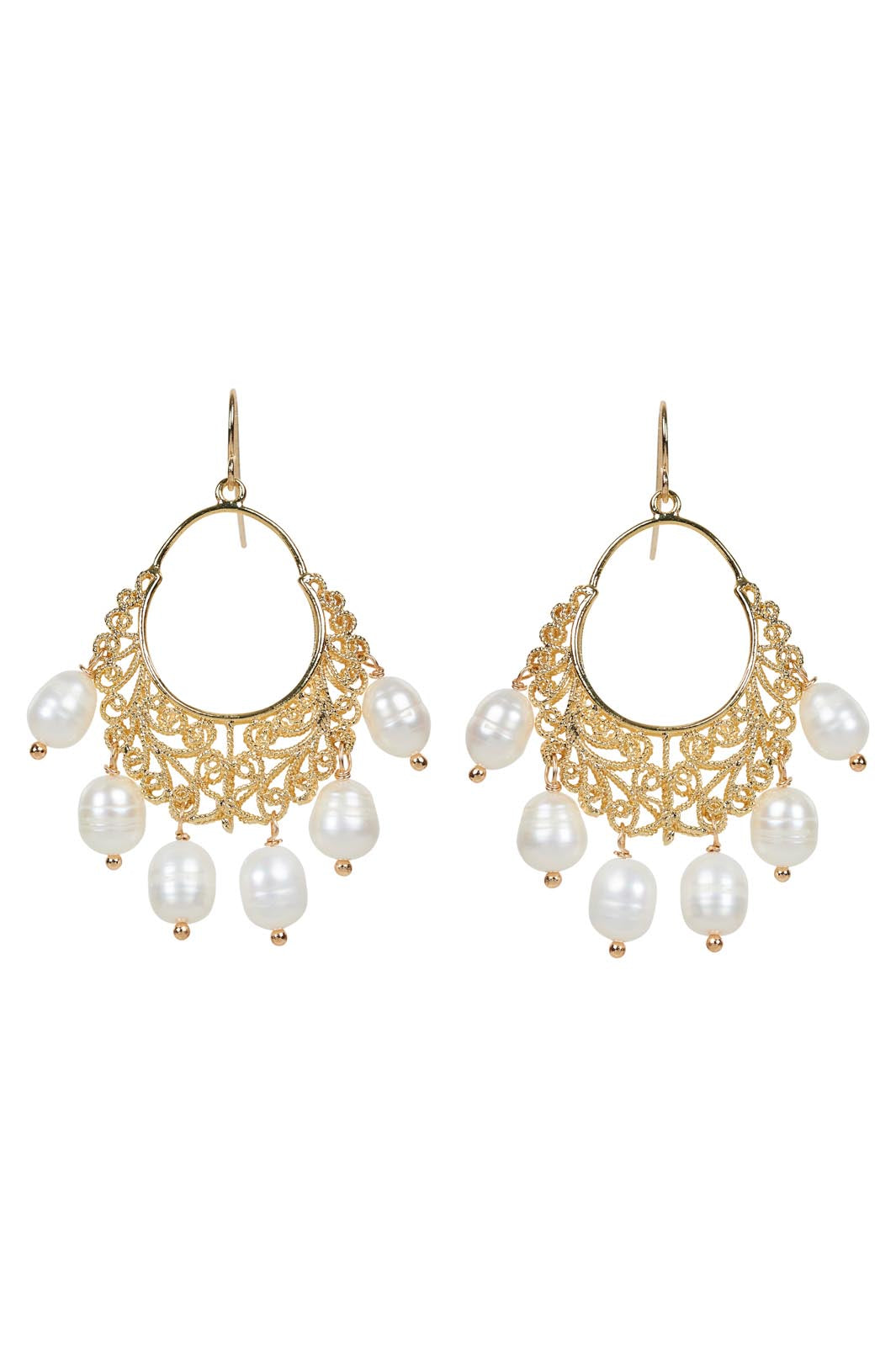 Klein Luxe Earring - Pearl Teardrop - eb&ive Earring