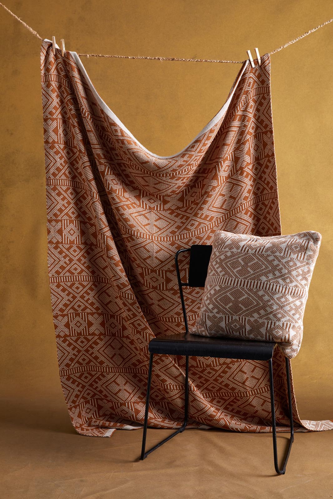 Kinsella Cushion - Caramel - eb&ive Cushions